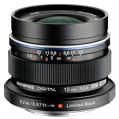 Olympus M.Zuiko Digital Ed 12mm 1:2.0 Lens 
