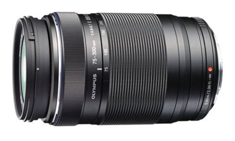 Olympus Pen 75-300mm (150-600mm Equiv) Black Lens