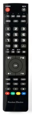 Passion-Electro A-Epson-116, Replacement Remote Control for EPSON EMP710 Projector