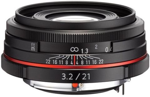 Pentax HD Pentax DA 21mm F3.2 AL Limited lens (Black)