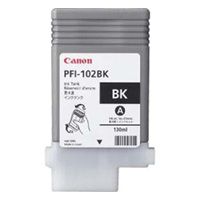 Canon PFI102BK, Ink Cartridge- Black, ImagePROGRAF iPF500, 600, 700, 755- Original