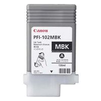 Canon PFI102MBK, Ink Cartridge Matte Black, iPF500, iPF600, iPF605, iPF710- Original