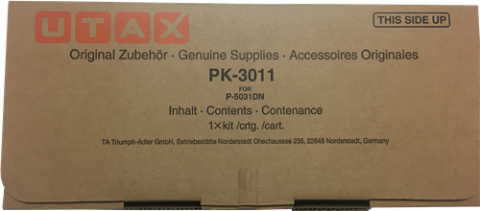 Utax PK-3011, Toner Cartridge Black, P-5031DN, 6031DN- Original