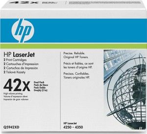 HP 1160, 1320, 3390, 3392 Toner Cartridge - HC Black Multipack Genuine (Q5949XD)