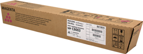 Ricoh 841855, Toner Cartridge Magenta, MP C4503, C5503, C5504, C6003, C6004- Original