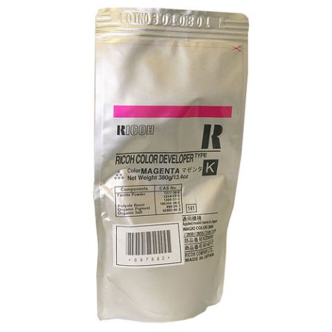 Ricoh A2589670, Developer Magenta, Type K, Color 3006, 3506, 4006, 4506- Original