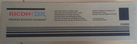 Ricoh CT200960, Toner Cartridge Black, IBM InfoPrint Color 1759, 1767, 1769- Original