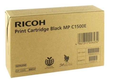 Ricoh 888547, Toner Cartridge Black, MP C1500- Original  