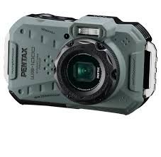 Ricoh PENTAX WG-1000, Gray Compact Digital Camera Tough Outdoor Waterproof IP6X