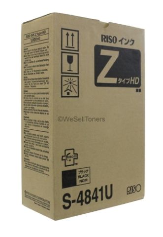 Risograph S4841U, Toner Cartridge HC Black x 2, MZ1090, MZ990, RZ1090- Original