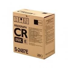 Risograph S-2487, Ink Black 800 ml. 2-Pack, CR1610- Original