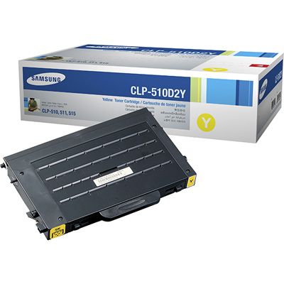 Samsung CLP-510D2Y, Toner Cartridge Yellow, CLP-510- Original