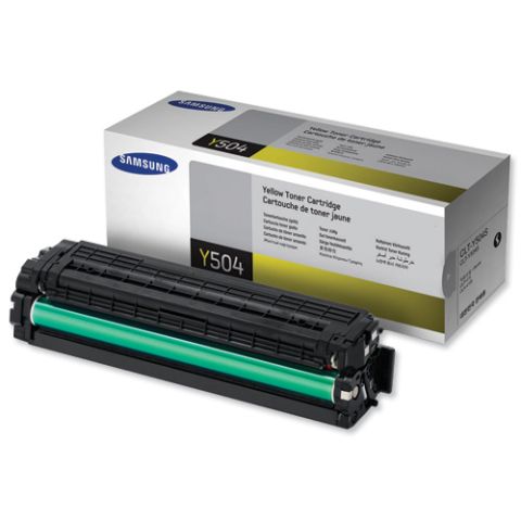 Samsung CLT-Y504S/ELS , 415/4195 Toner Cartridge - Yellow