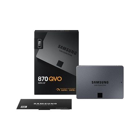 Samsung MZ-77Q2T0BW, 870 QVO 2TB SATA 2.5" Internal Solid State Drive
