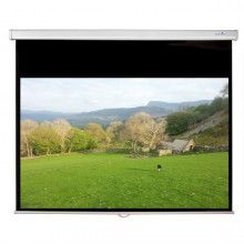 Sapphire 1.8m Manual Pull Down Screen Slow Retraction, 16:9