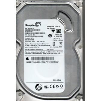 Seagate ST3500418AS, 500 GB SATA, 3.5" Hard Drive