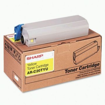 Sharp AR-C20TYU, Toner Cartridge Yellow, AR C200, C240- Original