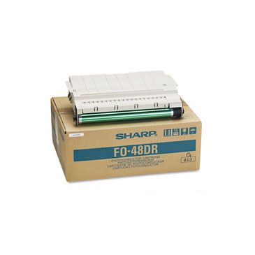 Sharp FO-48DR Drum Unit, FO 3450, 3850, 4800, 4810, 4850, 5400, 5450 - Black Genuine