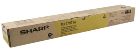 Sharp MX-27NTYA, Toner Cartridge Yellow, MX-2300N, 2700N, 3500N, 3501- Original