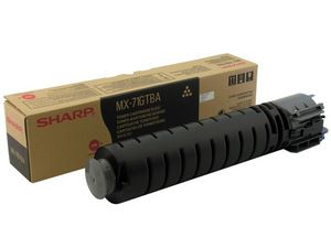 Sharp MX71GTBA Toner Cartridge, MX 6201, 7001 - Black Genuine