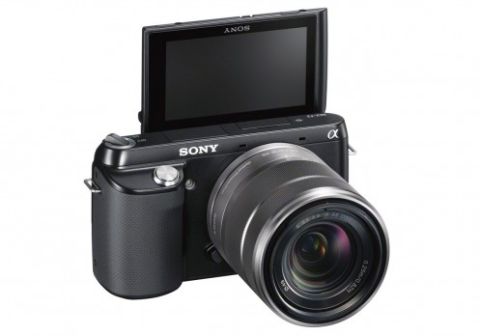 Sony, Alpha NEX-F3, 16.1 MP Digital Camera- Black