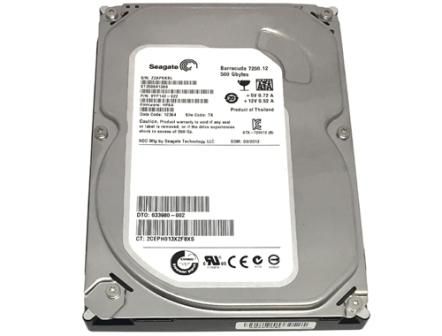 Seagate ST3500413AS, Recertified 3.5" Internal Hard Drive Sata 6gb/s - 500gb
