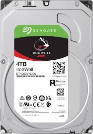 Seagate ST4000VN006, IronWolf 4TB NAS Internal Hard Drive HDD CMR 3.5 Inch SATA 6Gb/s 5400 RPM
