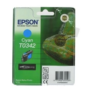 Epson T0342, Ink Cartridge Cyan, Stylus photo 2000, 2100- Original