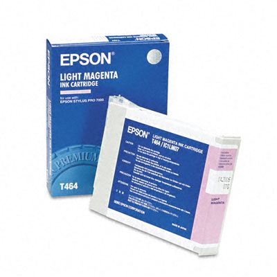 Epson T464 Ink Cartridge - Light Magenta Genuine