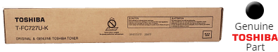Toshiba TFC727UK, Toner Cartridge Black, E-STUDIO 6527AC, 6526AC, 7527AC- Original
