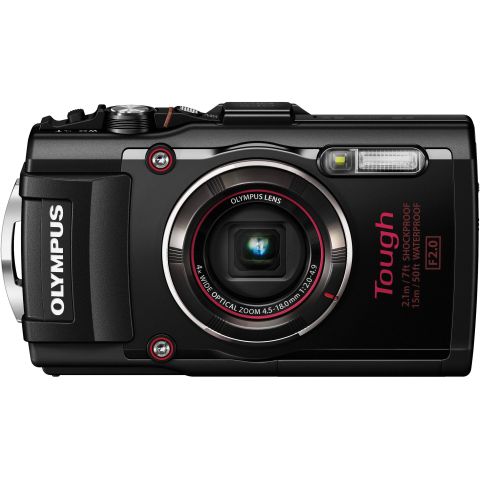 Olympus, Stylus Tough TG-4, Waterproof Digital Camera- Black