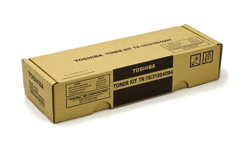 Toshiba TK-15, Toner Cartridge Black, DP120F, DP125F- Original 