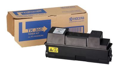 Kyocera Mita TK360, Toner Cartridge- Black, FS4020- Genuine