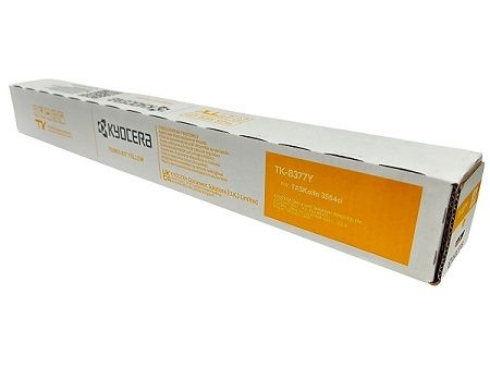 Kyocera TK-8377Y, Toner Cartridge Yellow, TASKalfa 3554Ci- Original