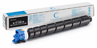 Kyocera 1T02NDCNL1, Toner Cartridge Cyan, TASKalfa 5052ci, 6052ci- Original 