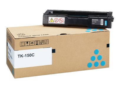 Kyocera Mita TK-150C, Toner Cartridge Cyan, FS-C1000, C1020- Original