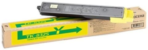 Kyocera TK-8325Y, Toner Cartridge Yellow, TASKalfa 2551ci- Original