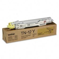 Brother TN-12Y, Toner Cartridge Yellow, HL4200- Original