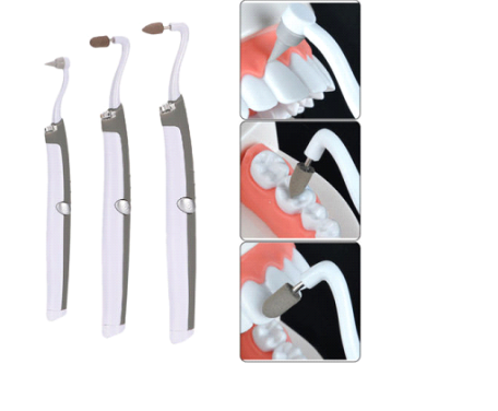 Dental Tooth Polisher Whitening Stain Remover Oral Kit, 3 IN 1 SONIC LED ULTRA Professional , High quality