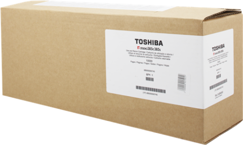 Toshiba 6B000000745, Toner Cartridge Black, e-Studio 385P- Original