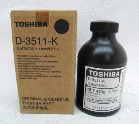 Toshiba D-FC3511-K, Developer Black, E-Studio 281C, 351C, 451C, 3511- Original