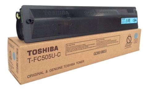 Toshiba 6AJ00000135, Toner Cartridge Cyan, E-Studio 2505, 3005, 3505, 4505, 5005- Original