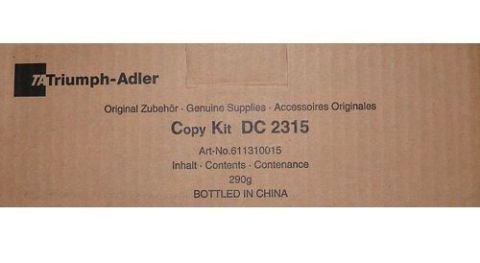 Triumph-Adler 611310010, Toner Cartridge Black, DC2315- Original