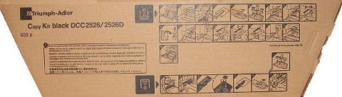 Triumph-Adler 652610115, Toner Cartridge Black, DCC2526- Original