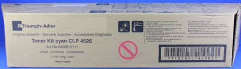 Triumph Adler 4452610111, Toner Cartridge Cyan, CLP 4526- Original