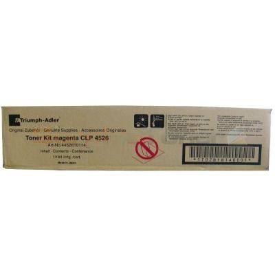 Triumph Adler 4452610114, Toner Cartridge Magenta, CLP 4526- Original