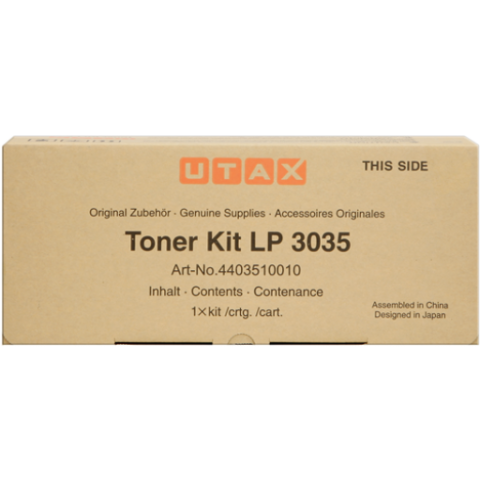 Utax 4403510015, Toner Kit Black, LP3035, LP3045, LP4035, LP4045- Original 