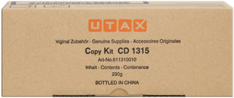 UTAX 611310010, Toner Cartridge Black, CD1315- Original