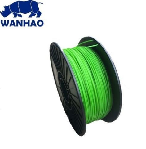 Wanhao 3D Filament PLA Light Green, 3mm, 1kg 