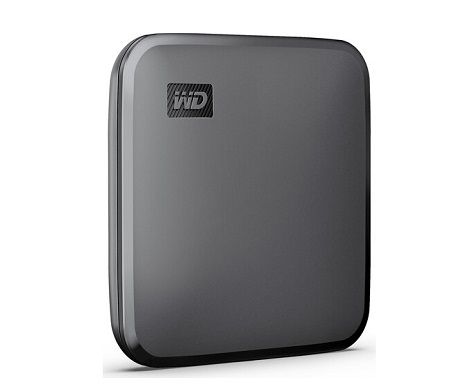 Western Digital WDBAYN0010BBK-WESN, 1TB Elements SE-Portable SSD, USB 3.0, Compatible with PC, Mac